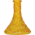 Base Premium Shisha Tallada Amarilla - Frontal - Premium Shisha