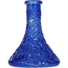Base Premium Shisha Tallada Azul - Frontal - Premium Shisha