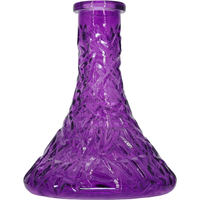Base Premium Shisha Tallada Lila - Frontal - Premium Shisha