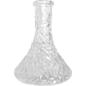 Base Premium Shisha Tallada Transparente - Frontal - Premium Shisha