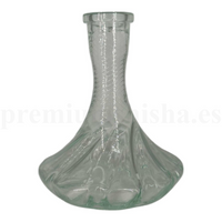 Base Premium Shisha Twist Transparente - Frontal - Premium Shisha