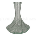 Base Premium Shisha Twist Transparente - Frontal - Premium Shisha