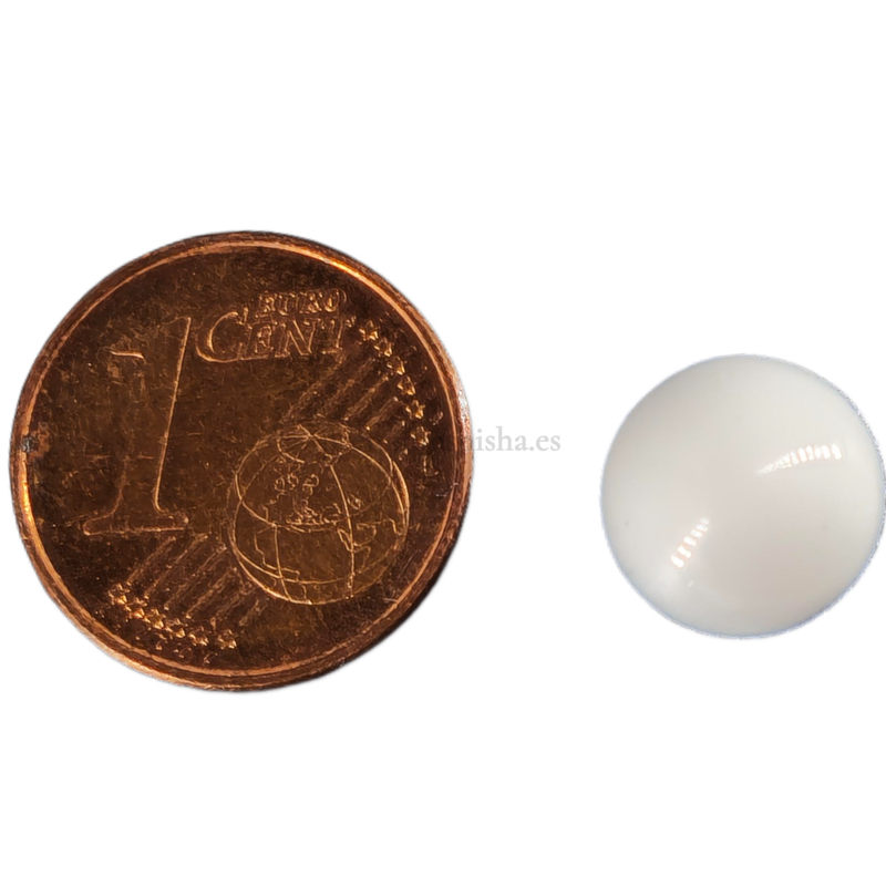 Bola de Purga Cachimba Blanca 9mm
