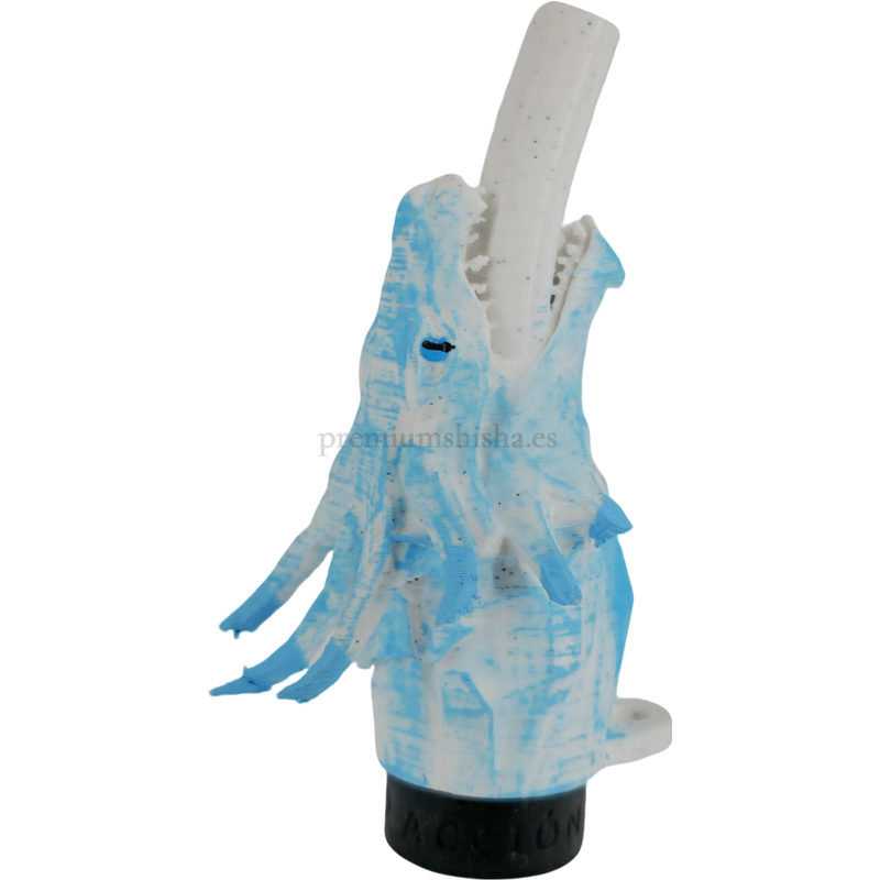 Boquilla 3D Premium Shisha Dragón Azul