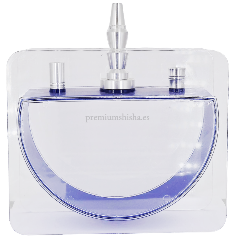 Cachimba Acrylic Hookah D Shape Azul