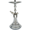 Cachimba Aladin MVP 360 Transparente anillo Plateado - Frontal - Premium Shisha
