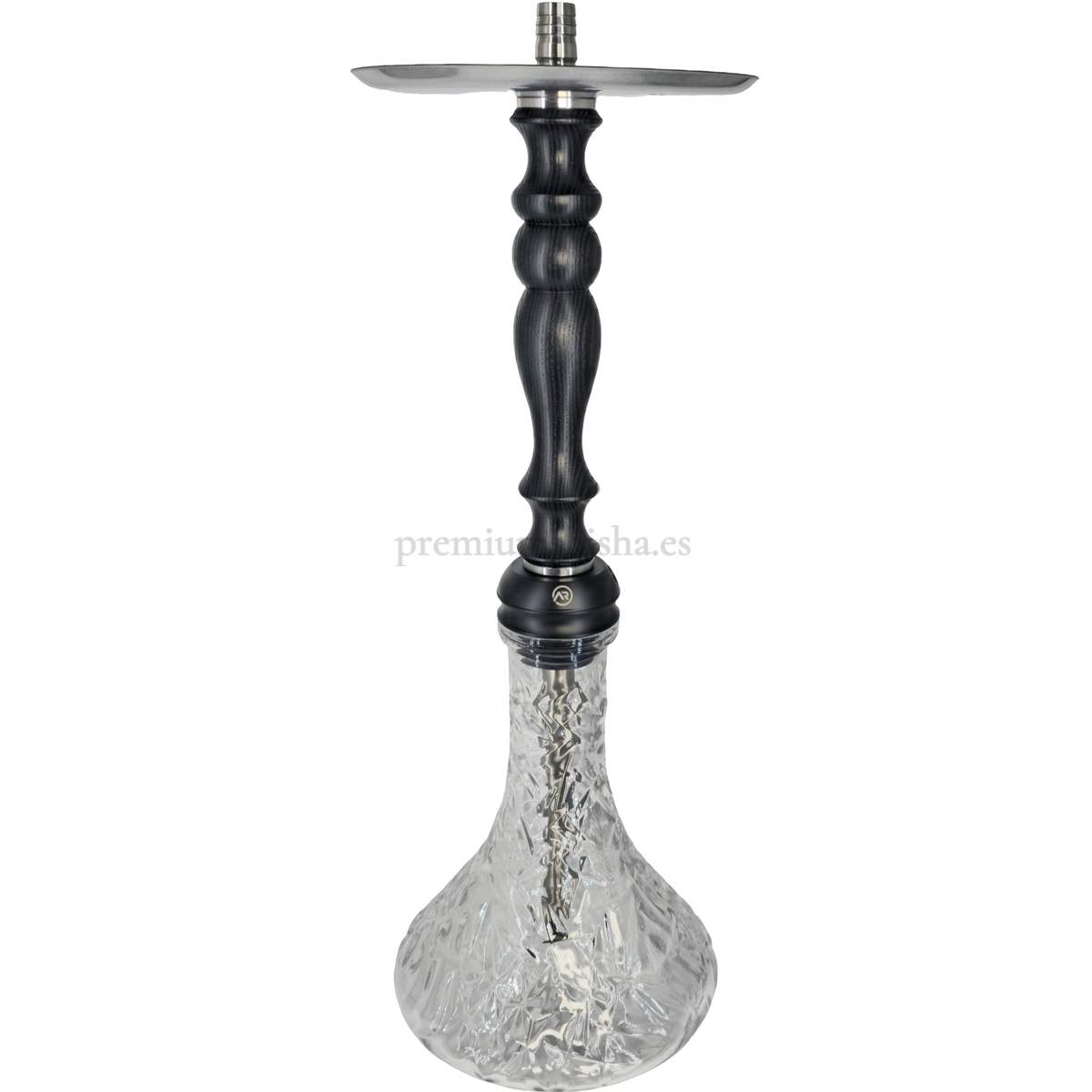 Cachimba Aroma Hookah Bravo Negro - Frontal - Premium Shisha