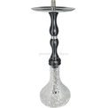 Cachimba Aroma Hookah Oscar Wood Negro - Frontal - Premium Shisha
