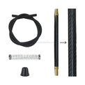 Cachimba Crystalia Mini Dorada - Detalle 2 - Premium Shisha