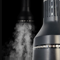 Cachimba Darkside Neo Negra - Detalle 2 - Premium Shisha