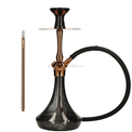 Cachimba El-Badia C5 V2 Brown Copper - Frontal - Premium Shisha