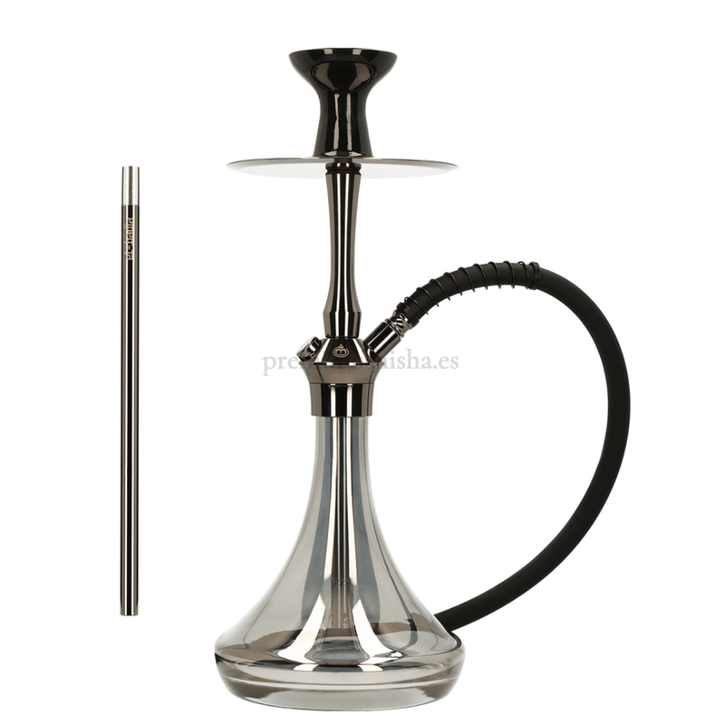 Cachimba El-Badia C5 V2 Shiny Carbon