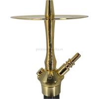 Cachimba El-Badia C5 V2 Shiny Gold - Detalle 1 - Premium Shisha