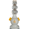 Cachimba El-Badia Celeste Grey Orange - Detalle 1 - Premium Shisha