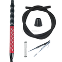 Cachimba Erasmus Hookah Mini Cactus Aura Roja - Detalle 3 - Premium Shisha