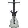 Cachimba Erasmus Hookah Mini Transport Negro - Frontal - Premium Shisha