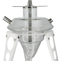 Cachimba Hookah Flame Trinity Blanca - Detalle 1 - Premium Shisha