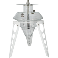 Cachimba Hookah Flame Trinity Blanca - Frontal - Premium Shisha