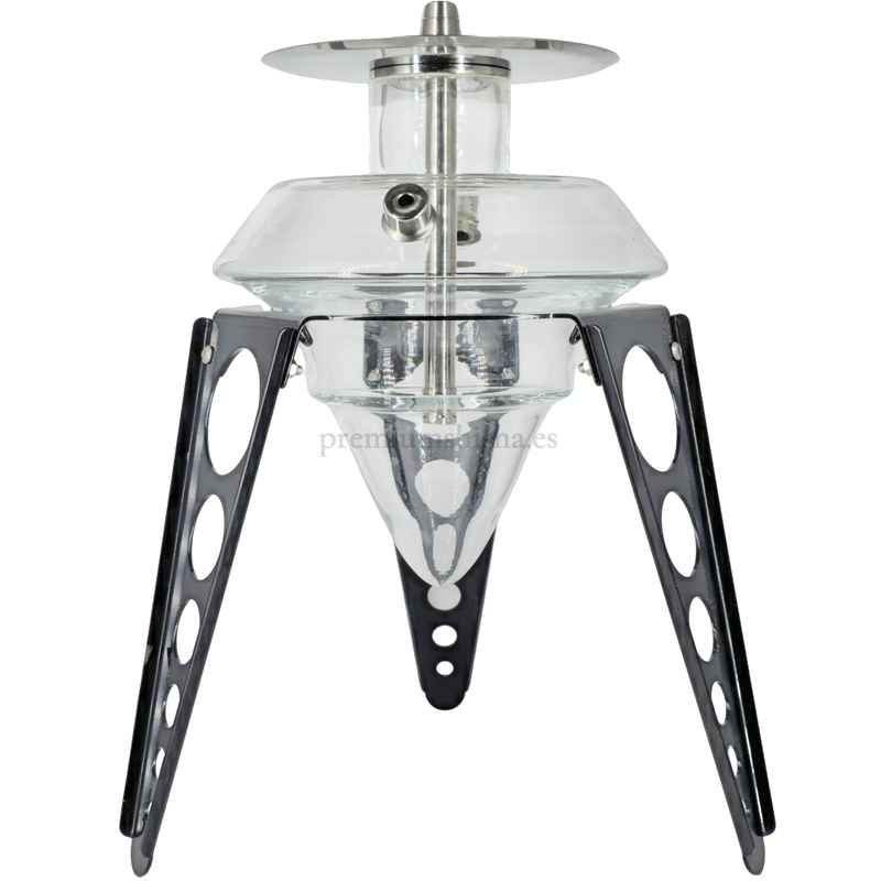 Cachimba Hookah Flame Trinity Negra