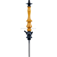 Cachimba Karma 3.2 Madera Lustrada - Frontal - Premium Shisha