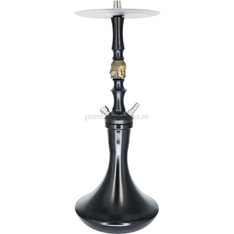 Cachimba Maklaud Dzen Buddha Negra y Dorada