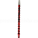 Cachimba Mamay Coilover Mini Roja Splash - Detalle 2 - Premium Shisha