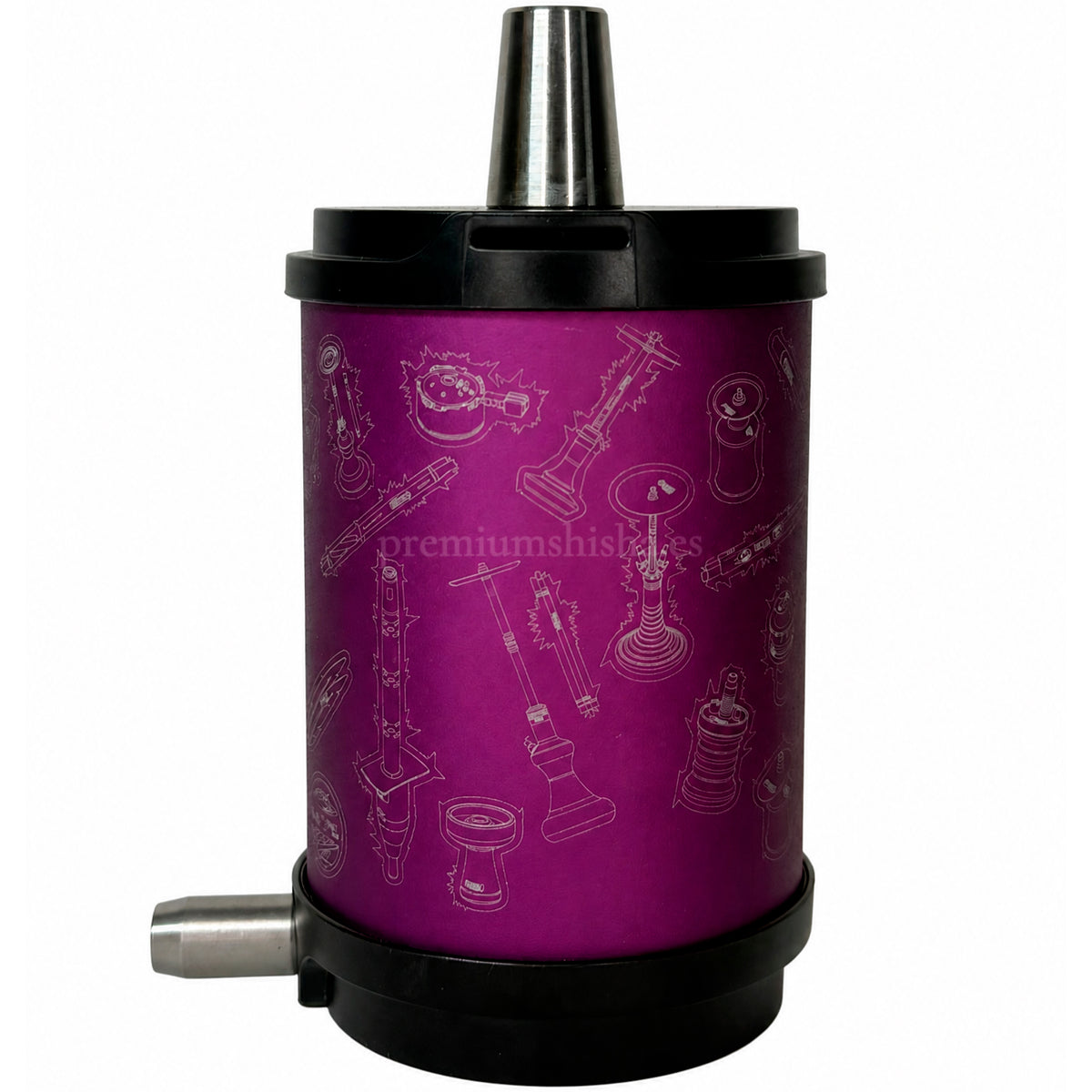 Cachimba Oduman Atomic - Frontal - Premium Shisha