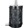 Cachimba Oduman Atomic Negra - Frontal - Premium Shisha