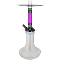 Cachimba Olympo Zeus Lila - Frontal - Premium Shisha