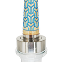 Cachimba Premium Shisha Geometric Azul - Detalle 1 - Premium Shisha