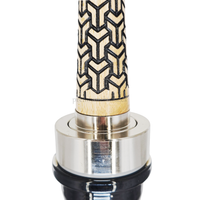 Cachimba Premium Shisha Geometric Negra - Detalle 1 - Premium Shisha