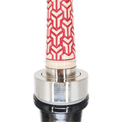 Cachimba Premium Shisha Geometric Roja - Detalle 1 - Premium Shisha