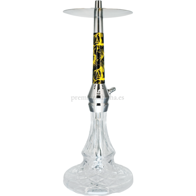 Cachimba Premium Shisha Lava Amarilla Espacial