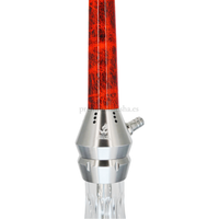 Cachimba Premium Shisha Lava Roja Espacial - Detalle 1 - Premium Shisha