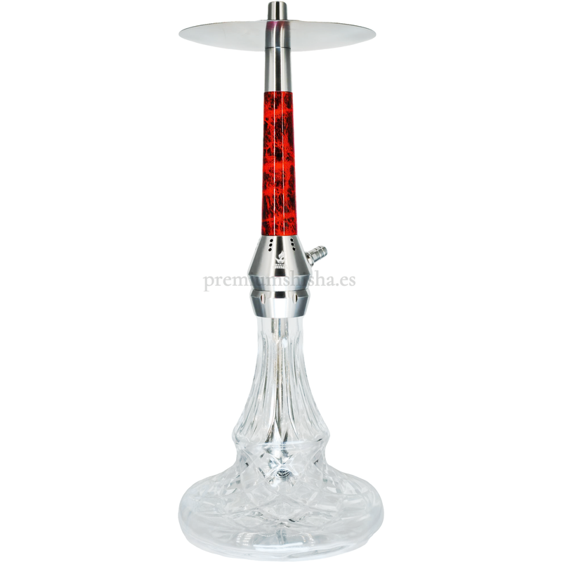 Cachimba Premium Shisha Lava Roja Espacial
