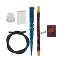 Cachimba The God Shisha Ares Resin Roja y Negra - Detalle 2 - Premium Shisha