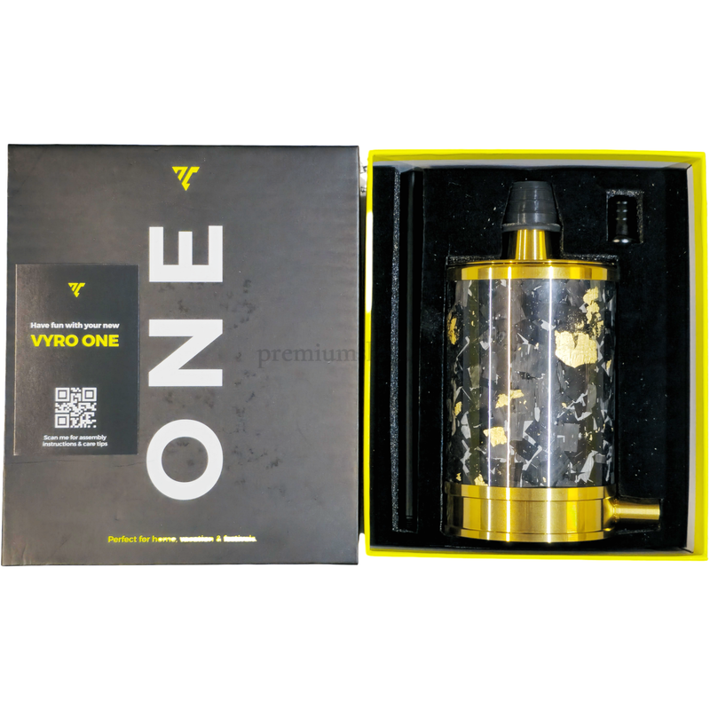 Cachimba Vyro One V3 Dorado Forjado