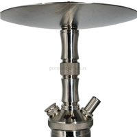 Cachimba WD Cubic Plateada - Detalle 1 - Premium Shisha