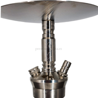 Cachimba WD Glow Plateada - Detalle 1 - Premium Shisha