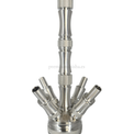 Cachimba WD Hookah Four Elements Inox Plateada - Detalle 1 - Premium Shisha