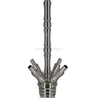 Cachimba WD Hookah Four Elements Plateada Frozen - Detalle 1 - Premium Shisha