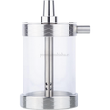 Cachimba WD Hookah Micro Inox Transparente - Detalle 1 - Premium Shisha