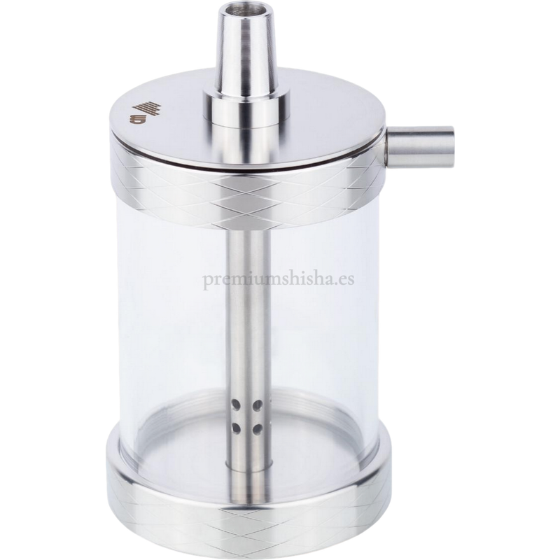 Cachimba WD Hookah Micro Inox Transparente