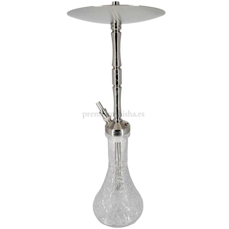 Cachimba WD Hookah Trilogy Inox Plateada