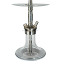 Cachimba WD Mini Plateada - Frontal - Premium Shisha