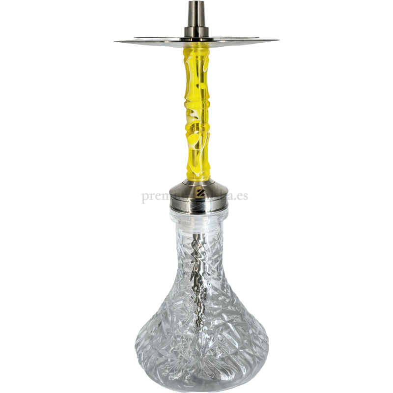Cachimba Wd Mini Resin Inox Amarilla