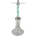 Cachimba Wd Mini Resin Inox Azul Cielo - Frontal - Premium Shisha