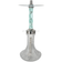 Cachimba Wd Mini Resin Inox Azul Cielo - Frontal - Premium Shisha