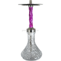 Cachimba Wd Mini Resin Inox Rosa - Frontal - Premium Shisha