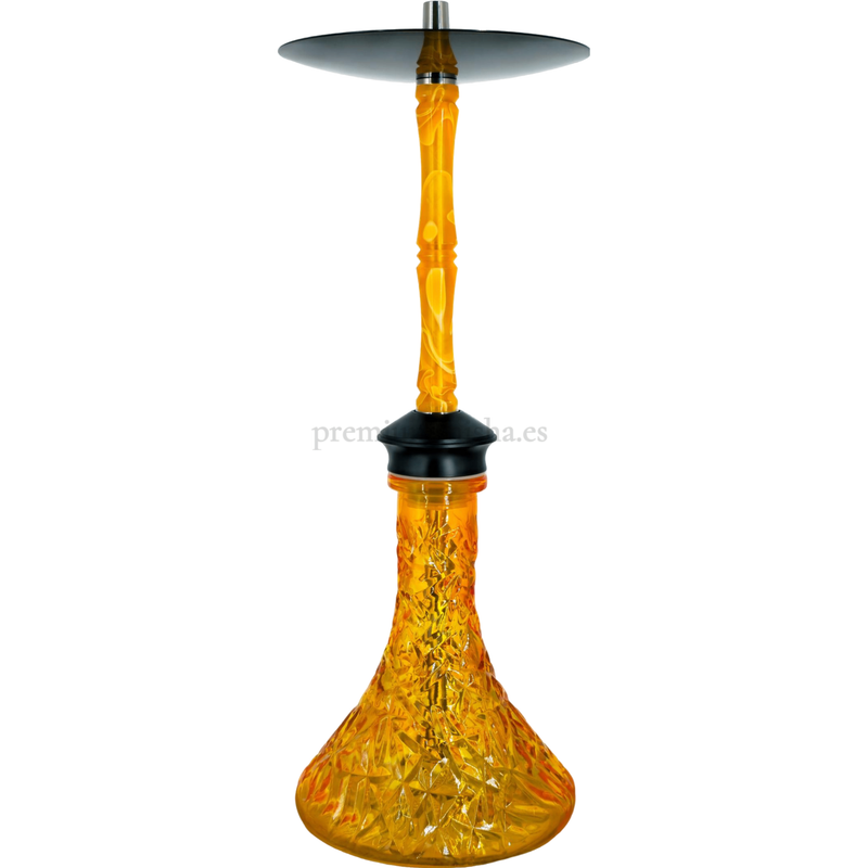Cachimba WD Resin Waves Naranja